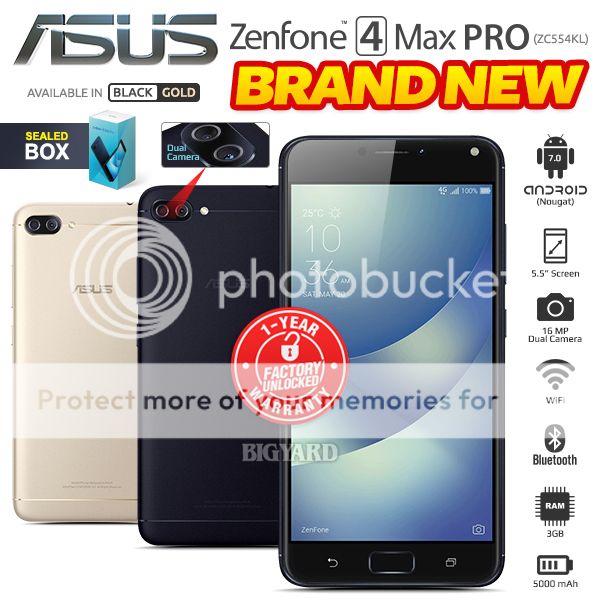 Compact 4 max 1 z zenfone asus zc554kl pro lenovo